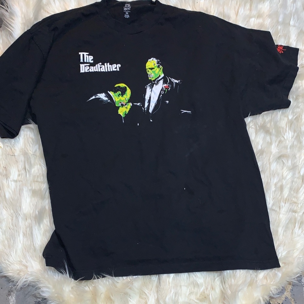 The Deadfather Graphic Tee - Black 2 XL